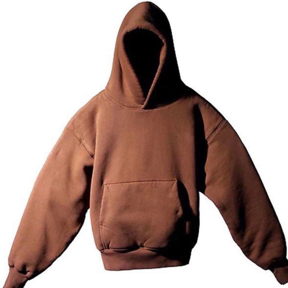 Brown Yeezy Gap “Perfect” hoodie Size M Brand new